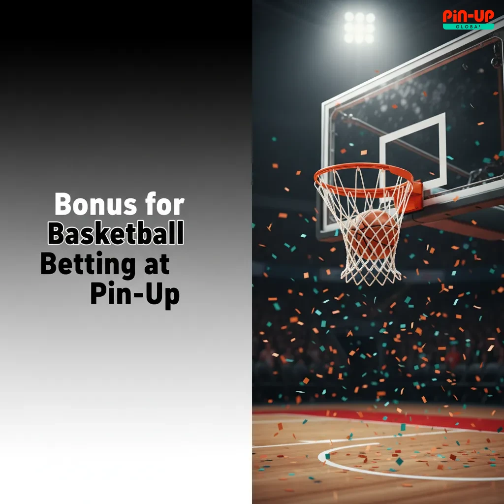 Pin-Up basketball betting bonus banner: matched first deposit in NGN; opt in required; terms apply.