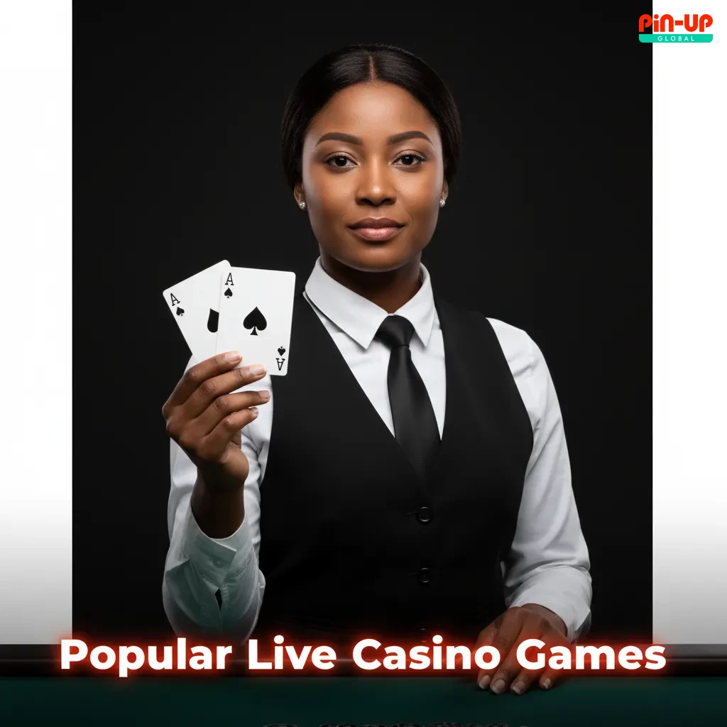 Pin-Up collage of live casino games: Lightning Roulette, Mega Roulette, Blackjack, Speed Baccarat, Crazy Time, CandyLand.