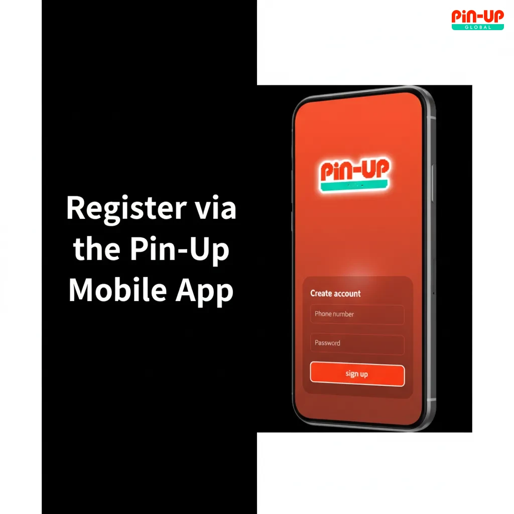 Smartphone showing Pin-Up app sign-up: Phone/Email/Social options, NGN currency, and OTP code confirmation.