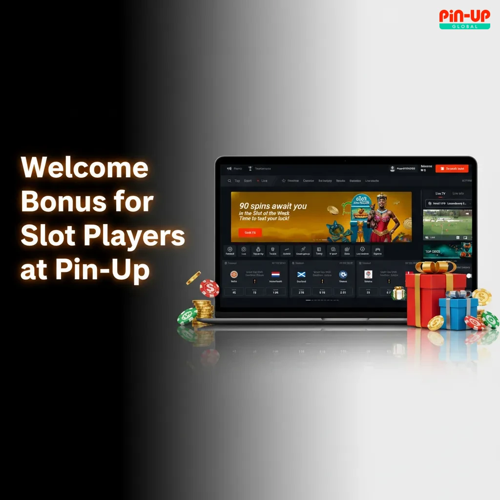 Pin-Up slot welcome bonus: 120% up to ₦9M + 250 Free Spins; min ₦1,000; reloads, cashback, loyalty perks.